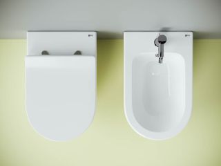 Приставной унитаз Ceramica Nova Metropol CN4004 безободковый белый